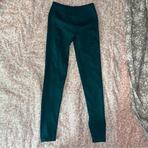 Forest Green High-Waisted Athletic Leggings